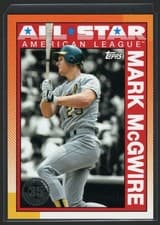 2025 Topps 1990 Topps All-Star Baseball Mark McGwire #90AS-25