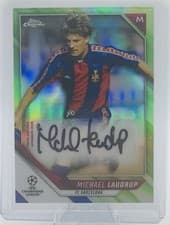 Michael Laudrup 2021 Topps Chrome UEFA Champions League Autographs card