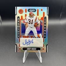 2024 Panini Absolute Absolute Legends Signatures Ickey Woods #ALS-IWS card