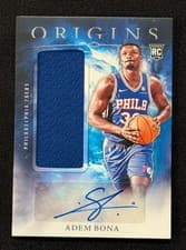 2024-25 Panini Origins Rookie Jersey Auto Set Adem Bona #RJA-ABP card