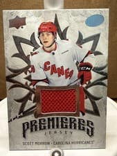 Scott Morrow 2024-25 Upper Deck Ice Ice Premieres Jersey card