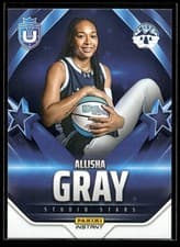Allisha Gray 2026 Panini Instant Unrivaled Studio Stars card