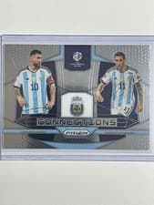 Angel Di Maria / Lionel Messi 2024 Panini Prizm Copa America Connections card
