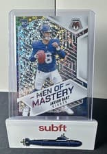 2025 Panini Mosaic Men of Mastery Jaxson Dart #20 card