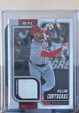 2026 Topps Real One Relics Willson Contreras #180 card