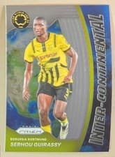 2025 Panini Prizm FIFA Club World Cup Inter-Continental Serhou Guirassy #7 card