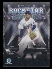 2025 Bowman Rockstar Rookies Roki Sasaki #RR-20 card