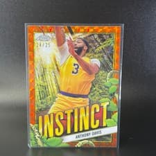 2024-25 Topps Chrome Instinct Anthony Davis #INS-24 card