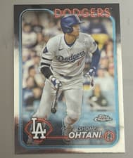 Shohei Ohtani 2024 Topps Chrome card