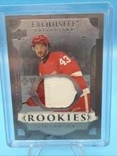 2025-26 Upper Deck Black Diamond Exquisite Rookie Patch Carter Mazur #RP-CM card