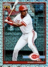 Barry Larkin 2026 Topps 1991 Chrome card