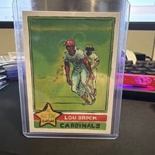 2025 Topps Shoebox Treasures Base Set Lou Brock #99