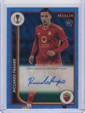 Riccardo Pagano 2023 Topps Merlin UEFA Autograph card
