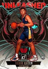 2025-26 Donruss Unleashed Derik Queen #14 card