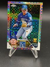 Bobby Witt Jr. 2023 Topps Chrome card
