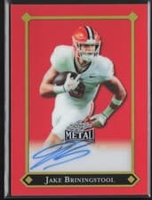 2025 Leaf Metal 92 Autographs Jake Briningstool #92L-JB3 card