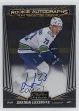 2024-25 O-Pee-Chee Platinum Rookie Autographs Jonathan Lekkerimaki #R-LE card