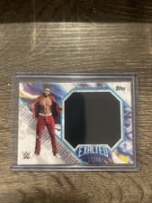 2025 Topps Exalted WWE Wrestling Mega Materials Trick Williams #MM-TW card