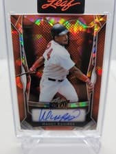 2025 Leaf Spectacular Baseball Metal Autographs Manny Ramirez #MA-MR1 card