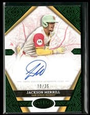 2025 Topps Tier One City Connect Signatures Jackson Merrill #CCS-JM card