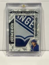 2024-25 Upper Deck Black Diamond Rookie Team Logo Jumbo Puzzle Patch Brennan Othmann #RTL-BO card