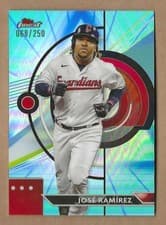 Jose Ramirez 2023 Topps Finest card