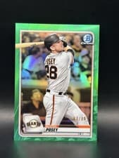 Buster Posey 2020 Bowman Chrome card