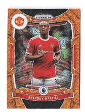 Anthony Martial 2021 Panini Prizm Premier League card