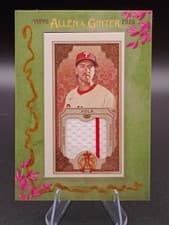 2025 Topps Allen & Ginter Allen & Ginter Mini Framed Relics Aaron Nola #MFR-AN card