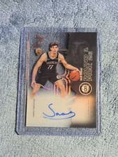 2025-26 Topps Signature Class Rookie Class Crystal Clear Autographs Ben Saraf #CCA-BS card