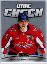 2025-26 O-Pee-Chee Platinum Vibe Check Alex Ovechkin #VC-7 card
