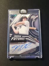 Kyle Teel 2026 Topps Chrome Black Super Futures Autographs card