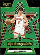 2024-25 Panini Select Lodestars Reed Sheppard #15 card