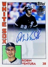 2025 Topps Archives Fan Favorite Autographs 1984 Robin Ventura #84FFA-RV card