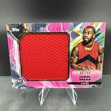 2024-25 Topps Inception Rookie Jumbo Relics Jamal Shead #RJR-JS card
