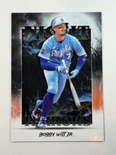 Bobby Witt Jr. 2025 Topps Update Night Terrors card