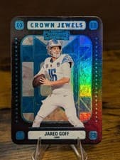 2024 Panini Contenders Crown Jewels Jared Goff #13 card