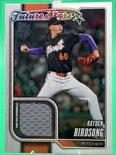 2026 Topps Real One Relics Hayden Birdsong #296 card