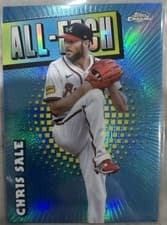 2025 Topps Chrome Logofractor Edition All-Etch Chris Sale #CAE-17 card