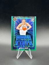 Nikola Jokic 2024 Panini Donruss Optic Winner Stays card
