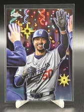 2025 Topps Chrome Update Celebracion Mookie Betts #CT-3 card