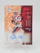 2025 Topps Signature Class Veterans Class Crystal Clear Autographs Drake Maye #VCCCA-DM card