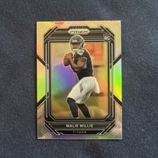 Malik Willis 2022 Panini Prizm card