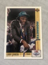 Larry Johnson 1991-92 Upper Deck Base Set card