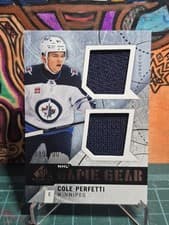 2025-26 SP Game Used Game Gear Cole Perfetti #GG-CP card