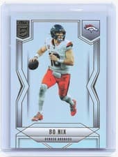 2025 Donruss Elite Base Set Bo Nix #43 card