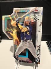 2024 Finest Firsts Die-Cut Jackson Chourio #FFD-7 card