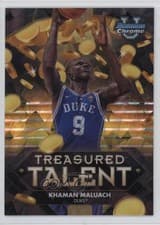 2024-25 Bowman University Chrome Sapphire Treasured Talent Khaman Maluach #TT-4 card