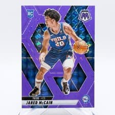 Jared McCain 2024 Panini Mosaic card