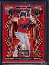 2025 Panini Select Phenomenon Roman Anthony #4